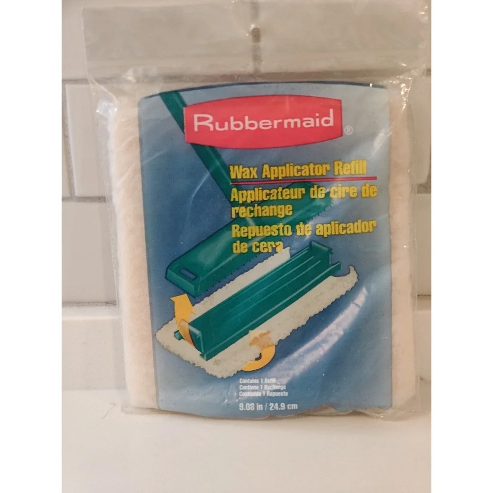 Rubbermaid Wax Applicator Soft G090 Refill Fits Mop‎ G091 Old Stock 9.08 in